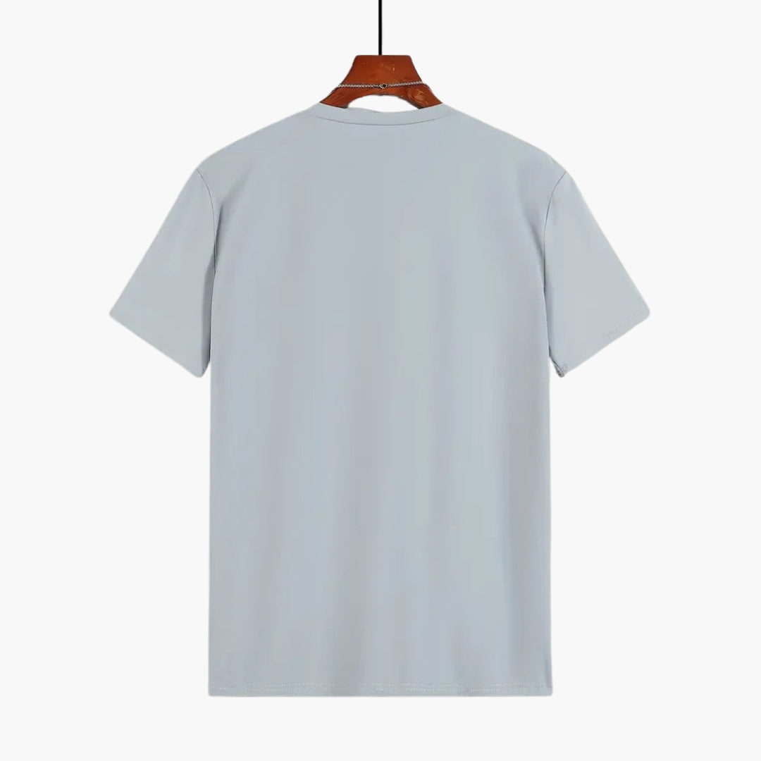 T-shirt Uomo Cotone Collo Rotondo Classico