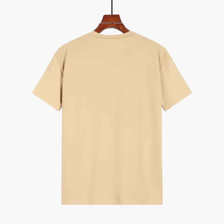 T-shirt Uomo Cotone Collo Rotondo Classico