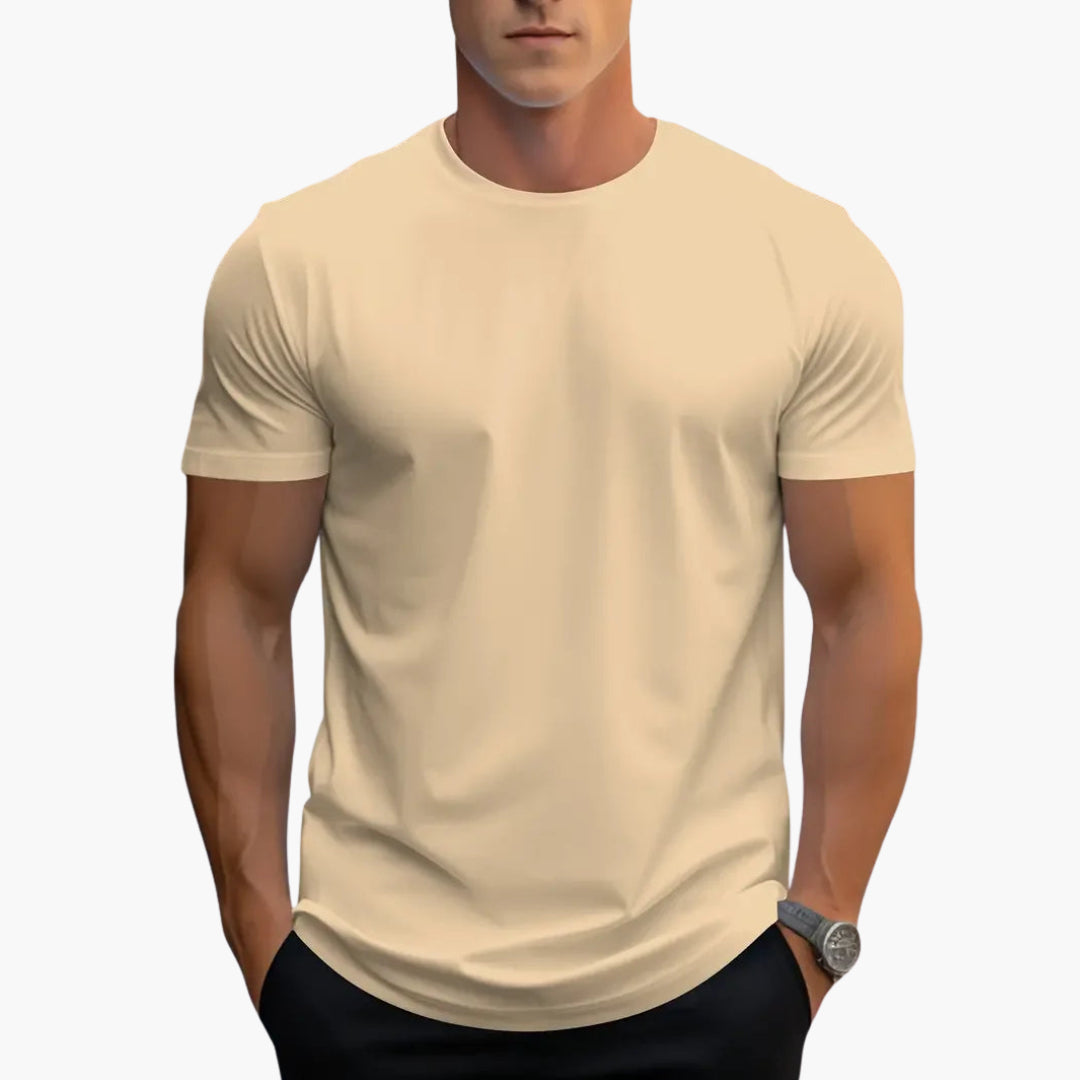 T-shirt Uomo Cotone Collo Rotondo Classico