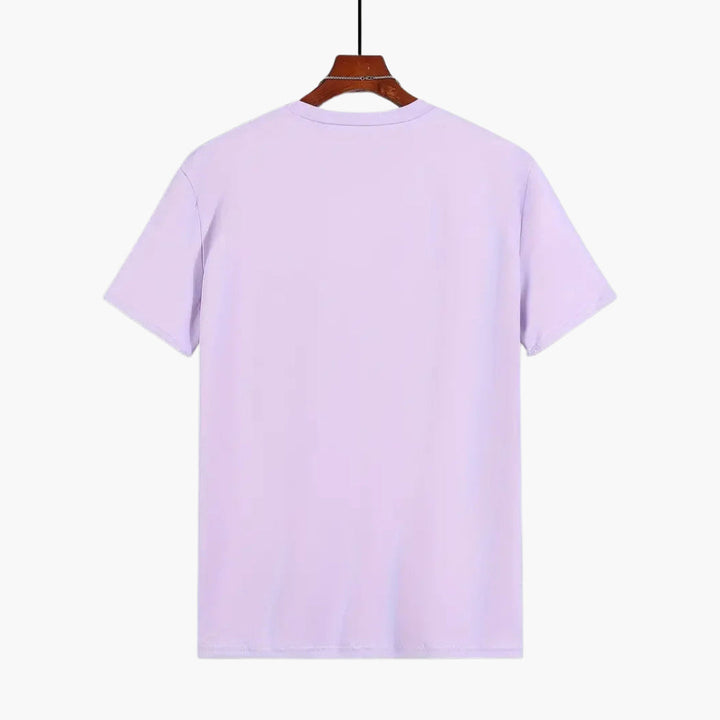 T-shirt Uomo Cotone Collo Rotondo Classico
