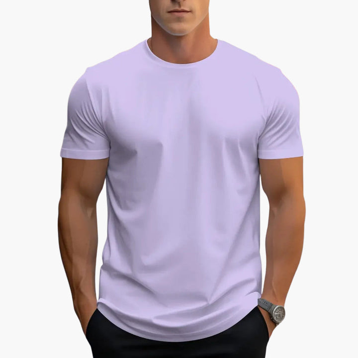 T-shirt Uomo Cotone Collo Rotondo Classico