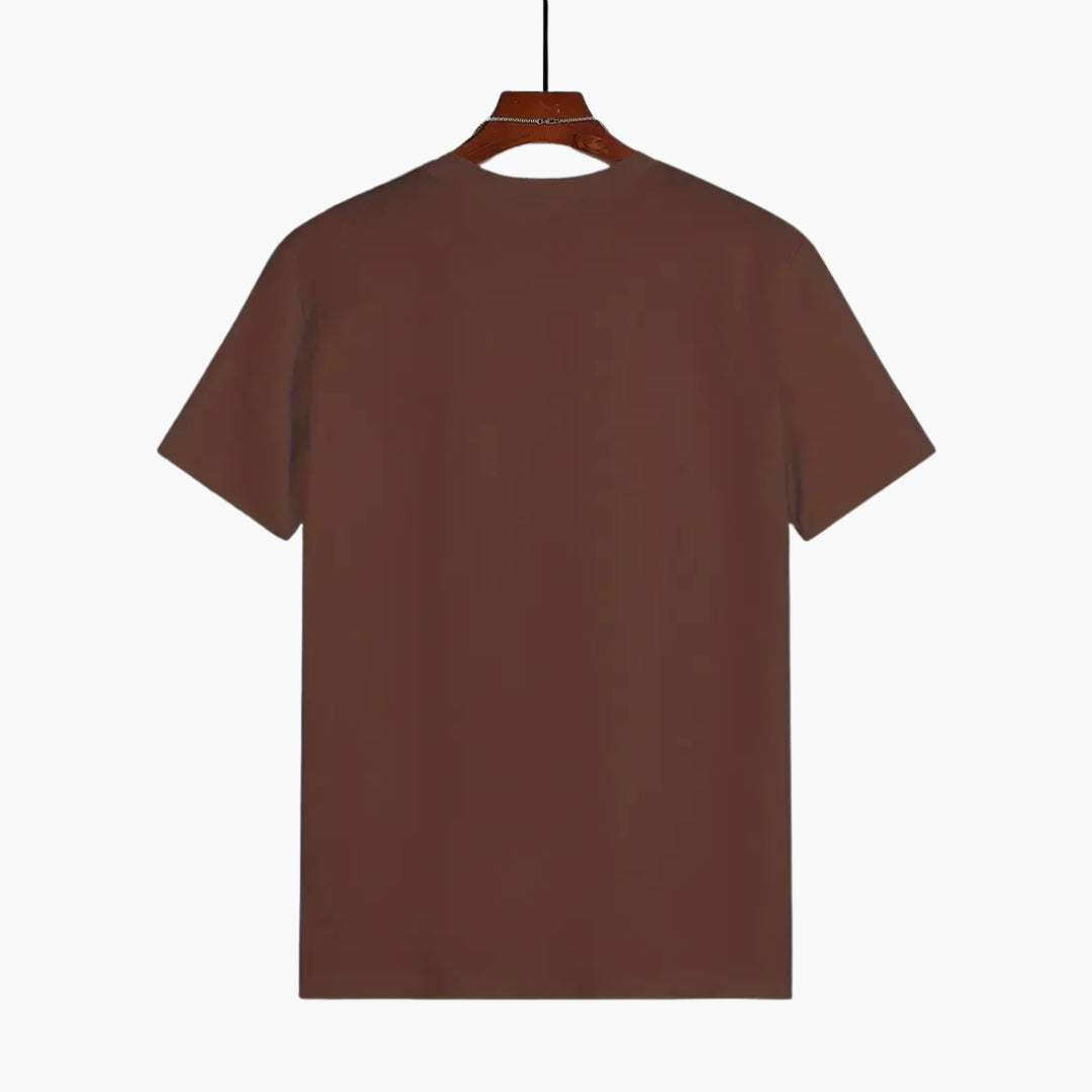 T-shirt Uomo Cotone Collo Rotondo Classico
