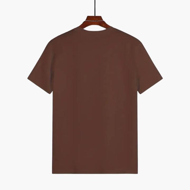 T-shirt Uomo Cotone Collo Rotondo Classico