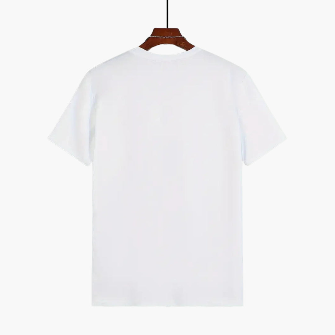 T-shirt Uomo Cotone Collo Rotondo Classico