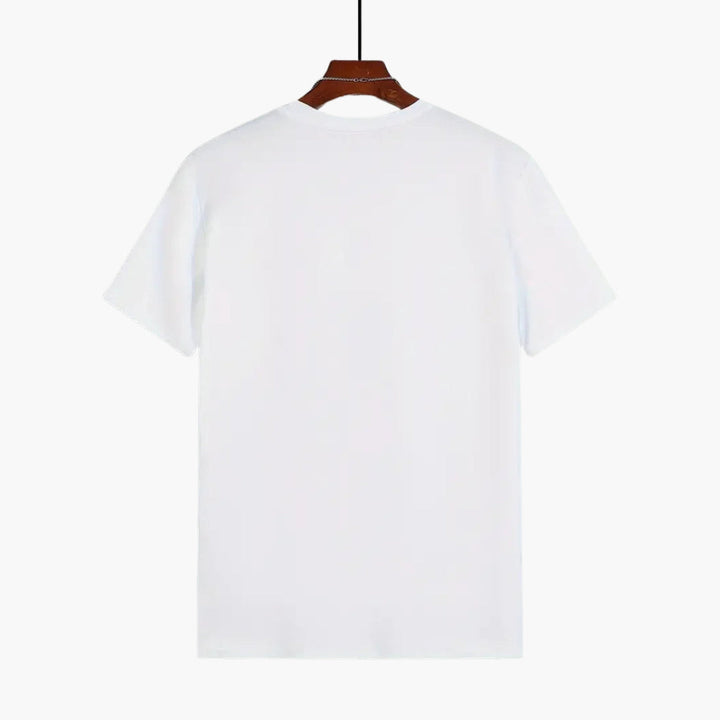 T-shirt Uomo Cotone Collo Rotondo Classico