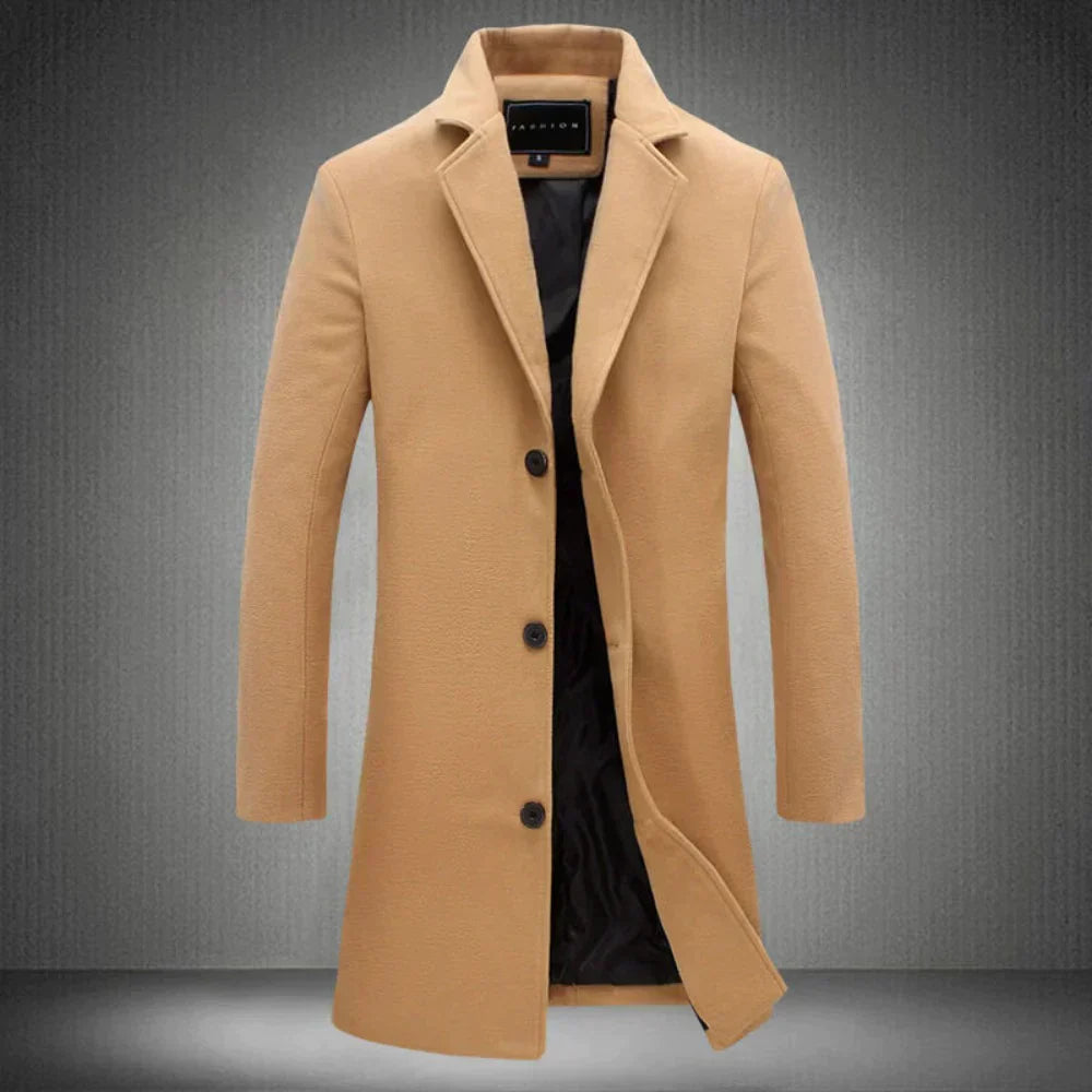 Cappotto Uomo in Lana Classico Regular Fit