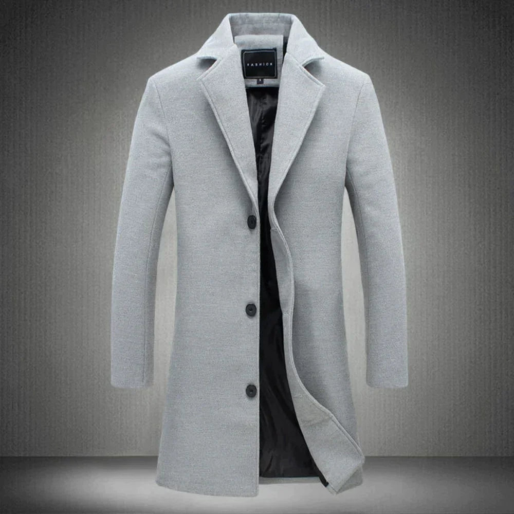 Cappotto Uomo in Lana Classico Regular Fit