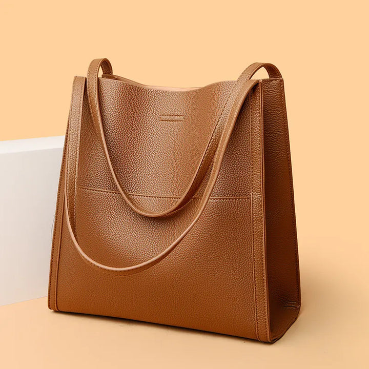 Borsa Tote Donna in Pelle Spaziosa Chic - Vesarelli