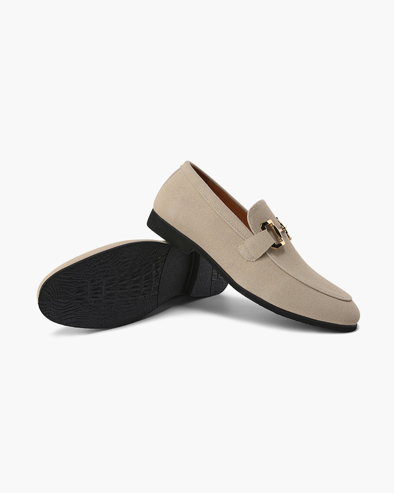 Mocassini Uomo in Camoscio Comfort Classico