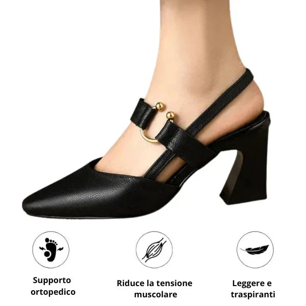 Tacchi eleganti e comodi Donna | Stabilità Bilanciata & Supporto Ergonomico