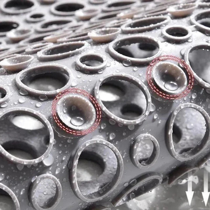 Tappetino Doccia Antiscivolo Antibatterico e Igienico - Design Resistente e Facile da Pulire 4
