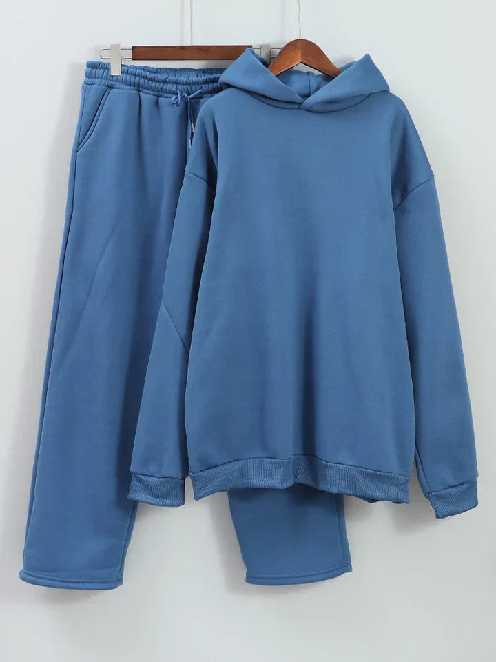 Tarex | Set Felpa Con Cappuccio Oversize E Jogger Da Uomo 4