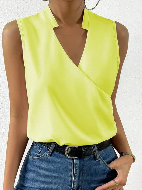 Tella | Blusa Leggera In Cotone Colorata Giallo