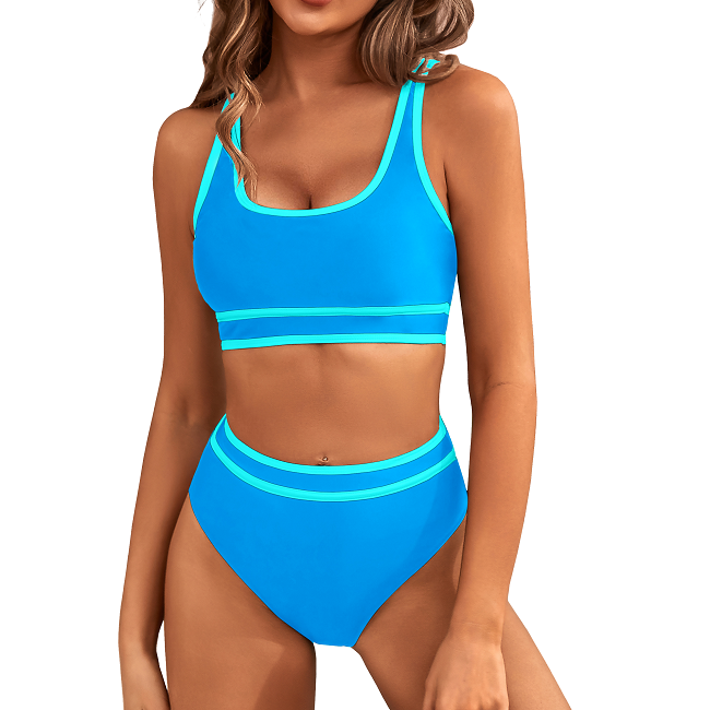Tessa | Elegante e Confortevole Bikini Sportivo a Vita Alta 3