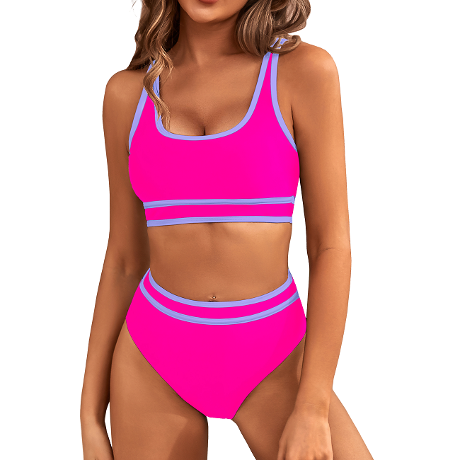 Tessa | Elegante e Confortevole Bikini Sportivo a Vita Alta 4