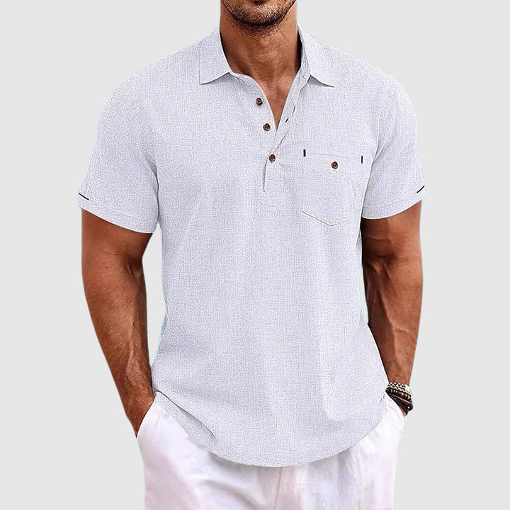 Polo Uomo Leggera Primavera Stile Classic