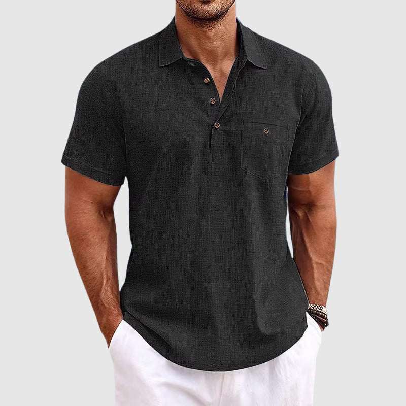 Polo Uomo Leggera Primavera Stile Classic
