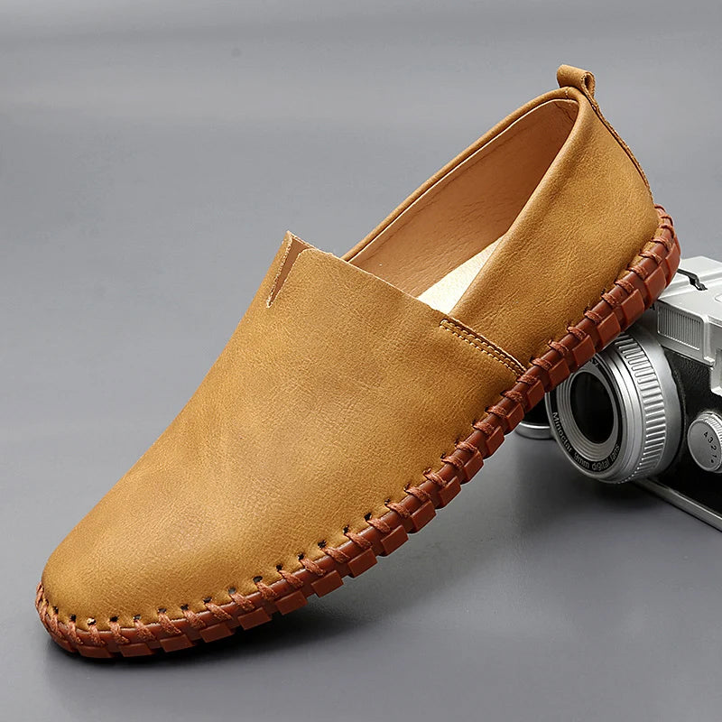 Mocassini Uomo in Pelle Vestibilità Classica