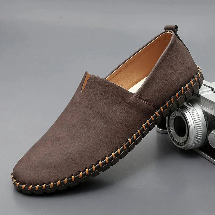 Mocassini Uomo in Pelle Vestibilità Classica