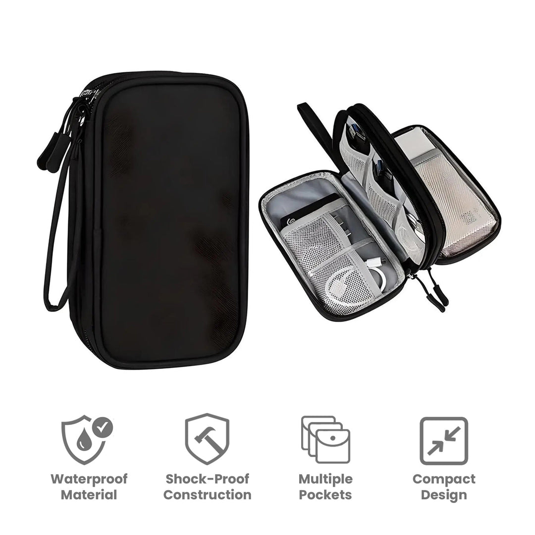 Organizer Accessori Elettronici Unisex Compatto e Portatile - Vesarelli