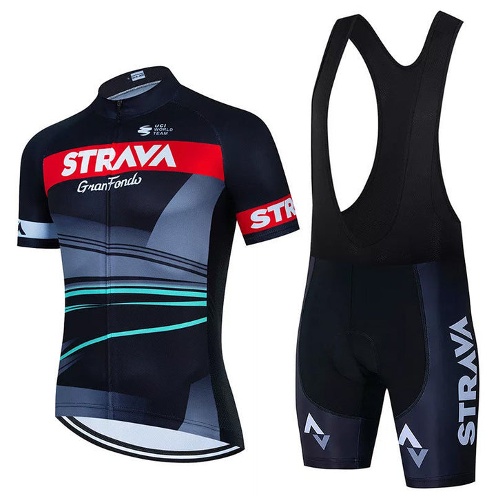 Set Ciclismo Uomo Traspirante Tessuto Tecnico - Vesarelli