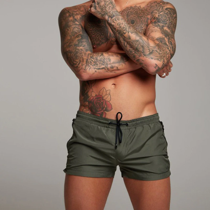 Pantaloncini Uomo Leggeri Tessuto Traspirante Comodi