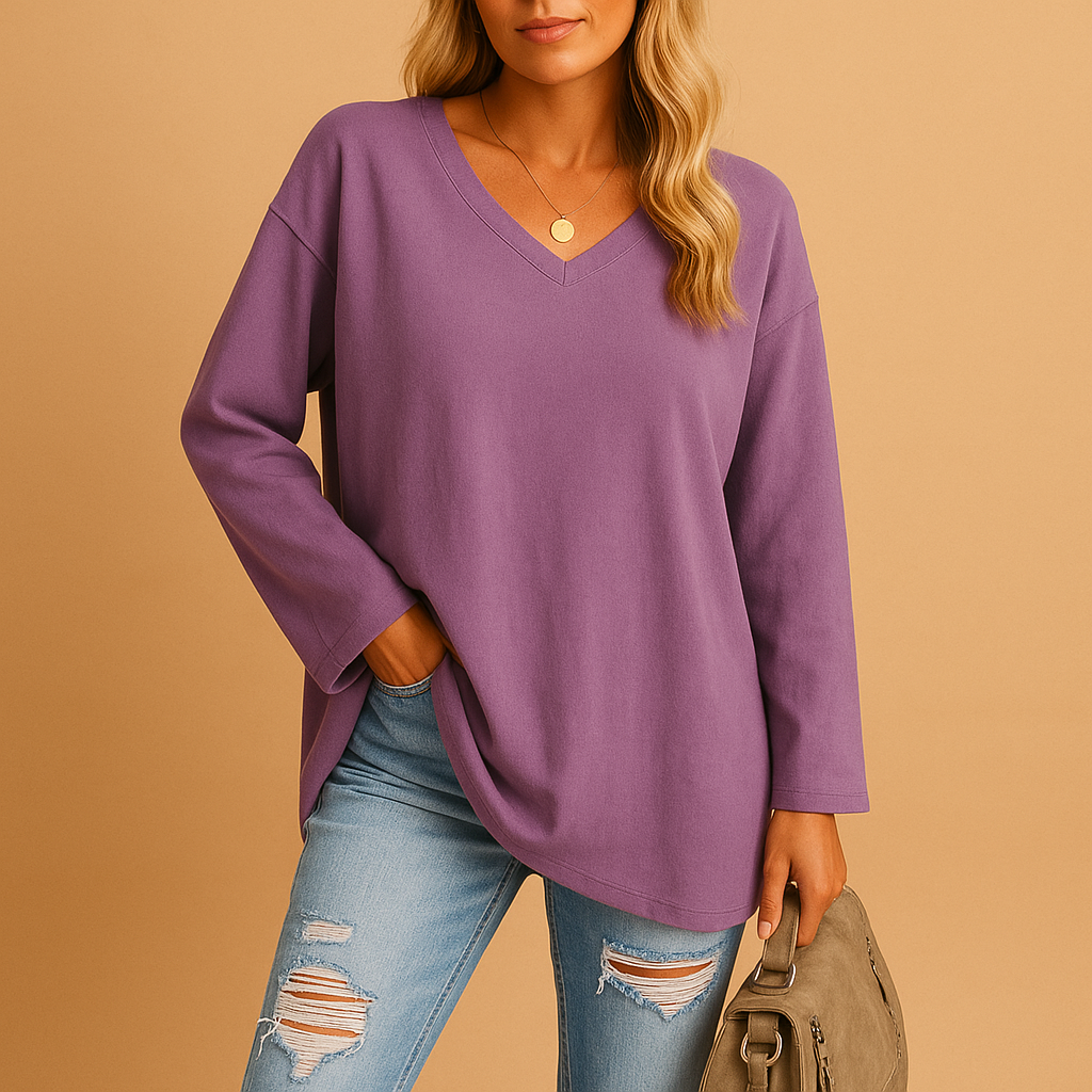 Top estivo con vestibilità ampia per donna | Fenna 3