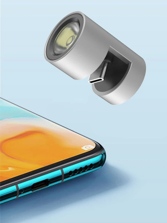 Torcia USB ricaricabile - Torcia tascabile ad alta potenza da 280 lumen per illuminazione tattica all'aperto 2