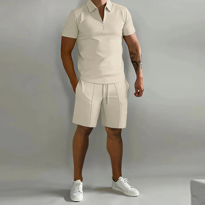 Completo Estivo Uomo Tessuto Traspirante Elegante - Vesarelli