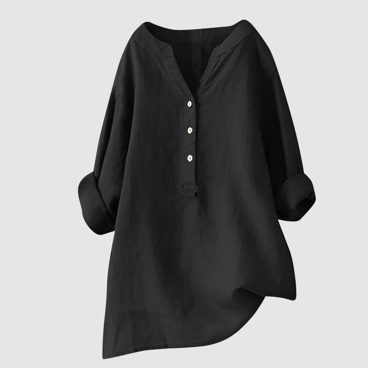 Tunica Rilassata con Bottoni per Donne - Stile Elegante e Versatile 7