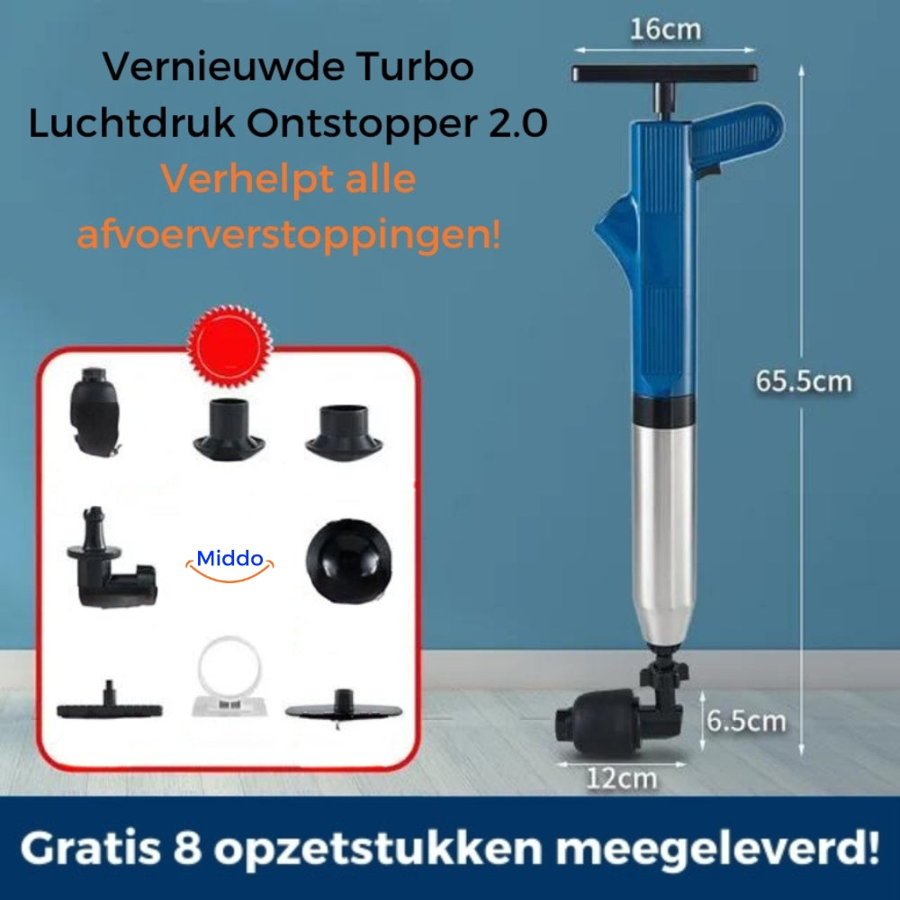 Soluzione Sbloccante Tubature Aqualux Turbo Air Pressione Estate - Vesarelli