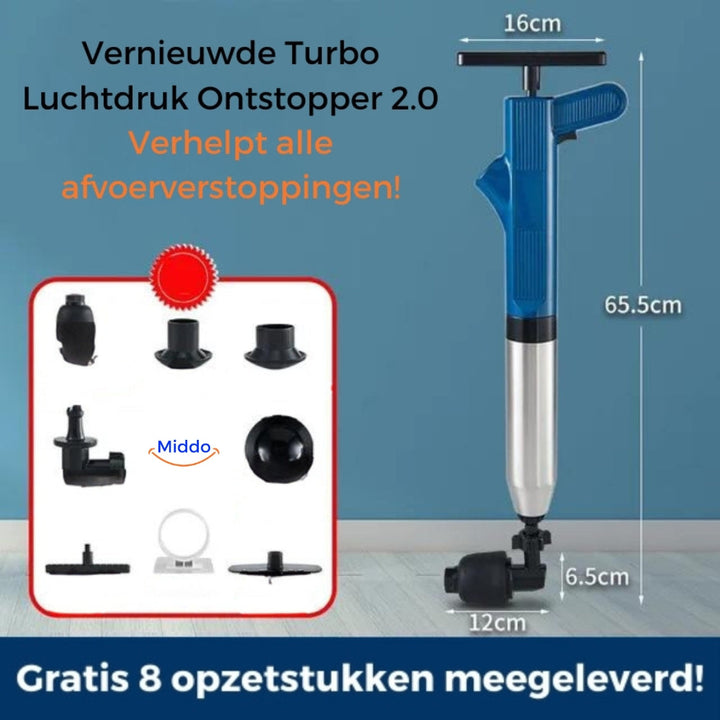 Soluzione Sbloccante Tubature Aqualux Turbo Air Pressione Estate - Vesarelli