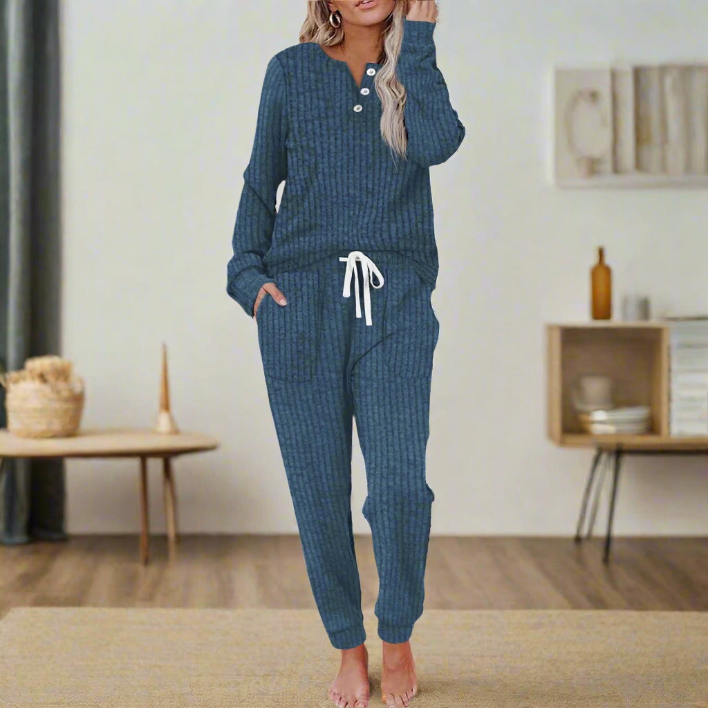 Tuta Da Casa Donna Elegante In Due Pezzi - Comfort E Stile Per Ogni Occasione 5