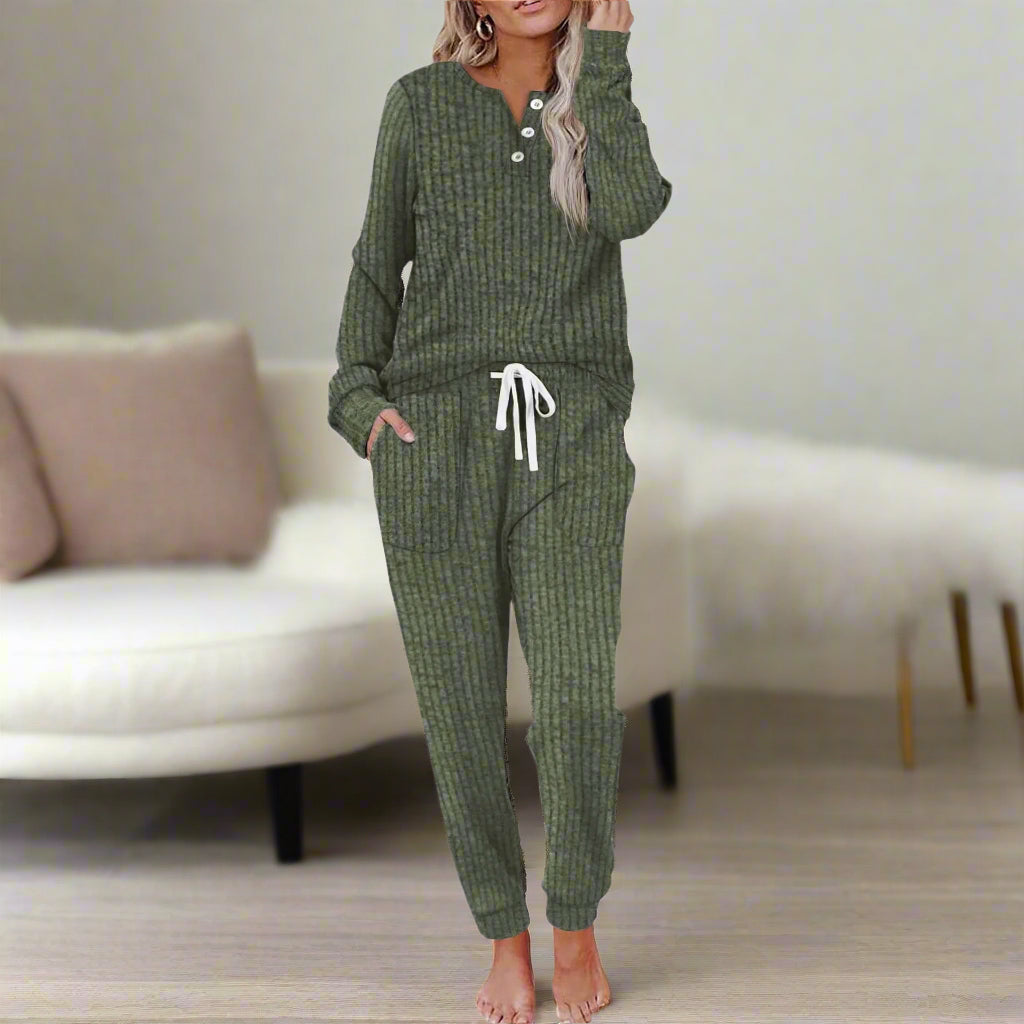 Tuta Da Casa Donna Elegante In Due Pezzi - Comfort E Stile Per Ogni Occasione 7