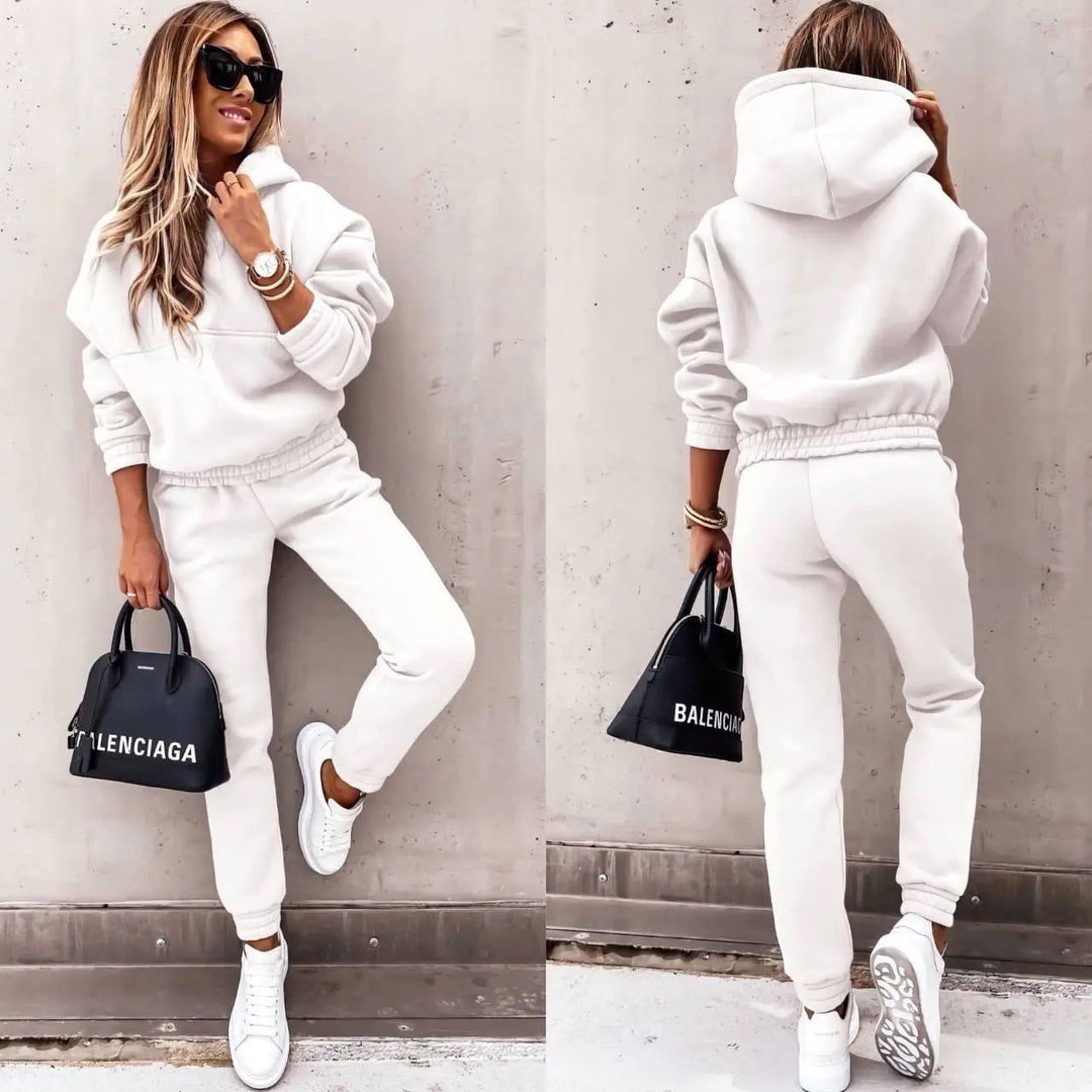Tuta Invernale Elegante Per Donna | Meliora Bianco