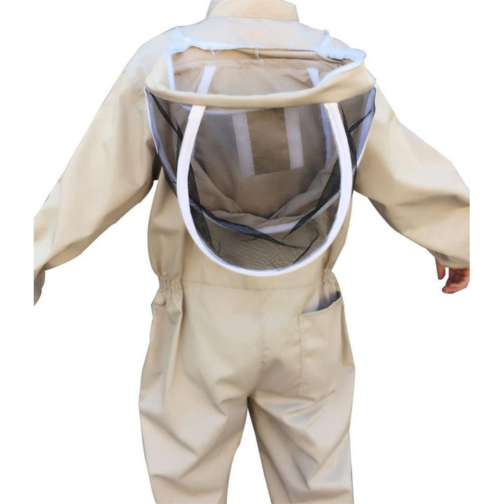 Tuta professionale per apicoltori con ventilazione e guanti protettivi – Tuta di sicurezza resistente per apicoltori e lavori in apiario all'aperto 7