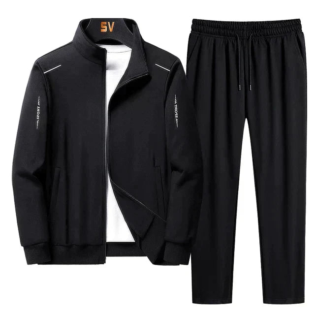 Pantaloni Uomo Zip Integrale con Coulisse Regolabile - Vesarelli