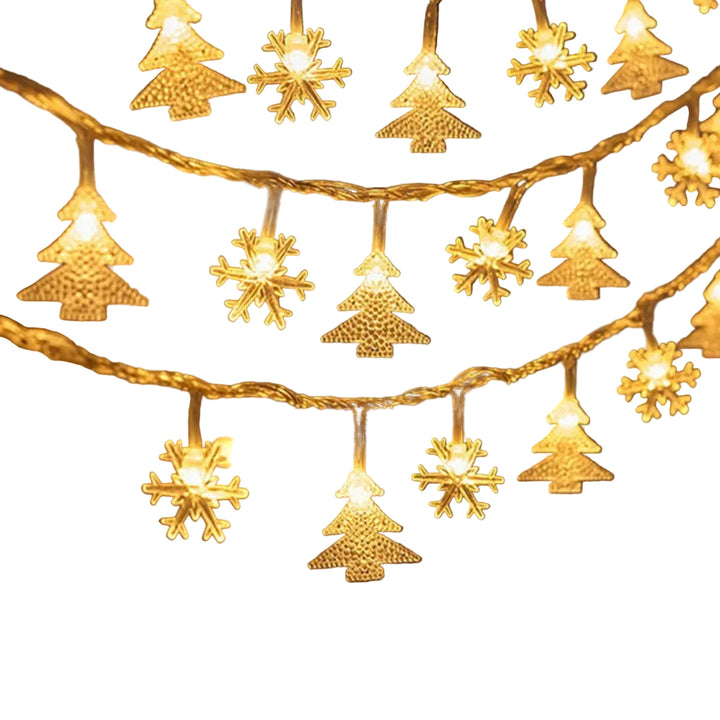 Luci LED Calde Decorazione Albero Natale Unisex - Vesarelli