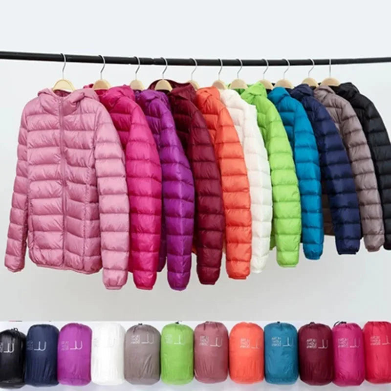 Piumino Donna Ultraleggero Imbottito Leggero Comfort