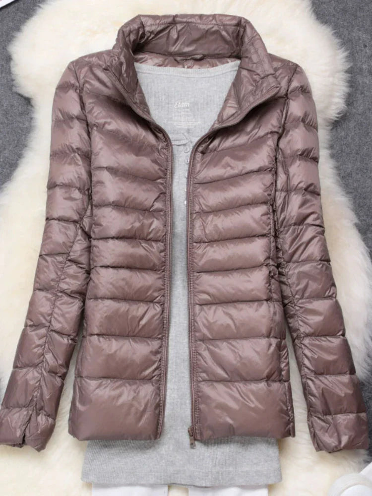 Piumino Donna Ultraleggero Imbottito Leggero Comfort