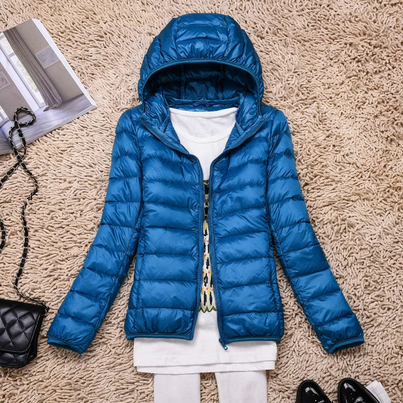 Piumino Donna Ultraleggero Imbottito Leggero Comfort