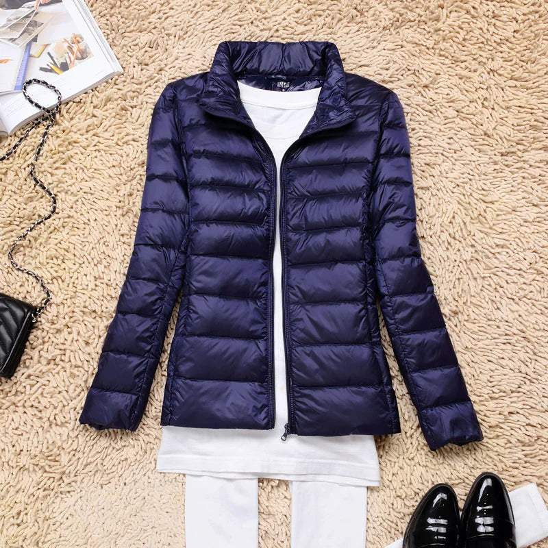 Piumino Donna Ultraleggero Imbottito Leggero Comfort
