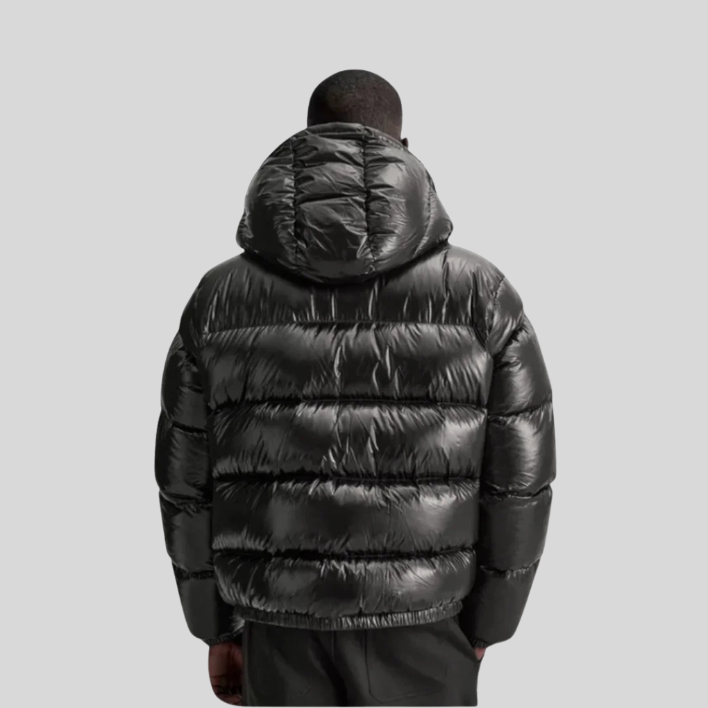Parka Uomo Piumino Isolato Invernale con Cerniera