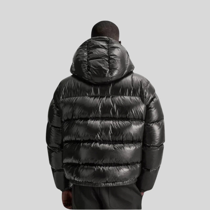Parka Uomo Piumino Isolato Invernale con Cerniera