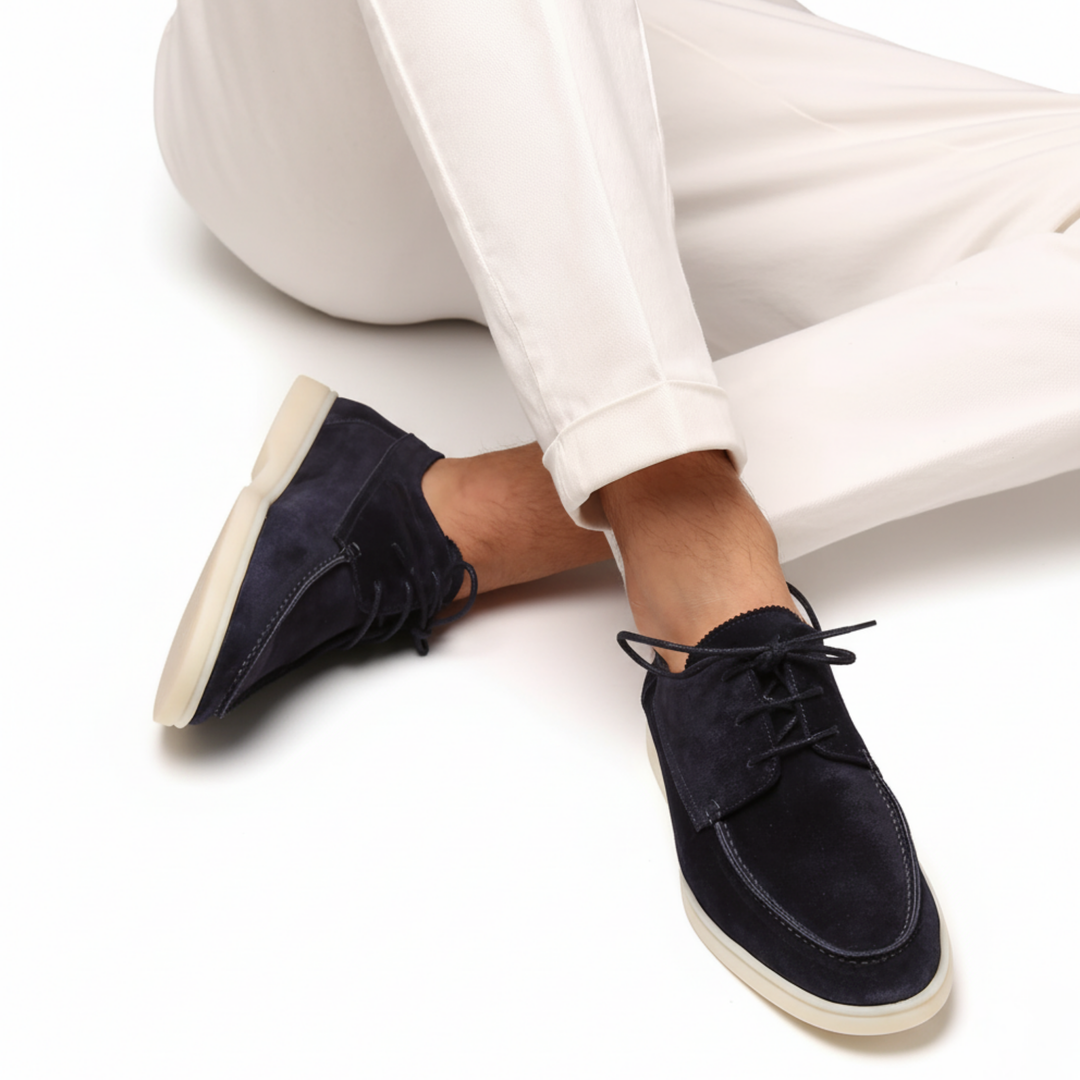 Scarpa Uomo con Rialzo Comfort Stile Classico
