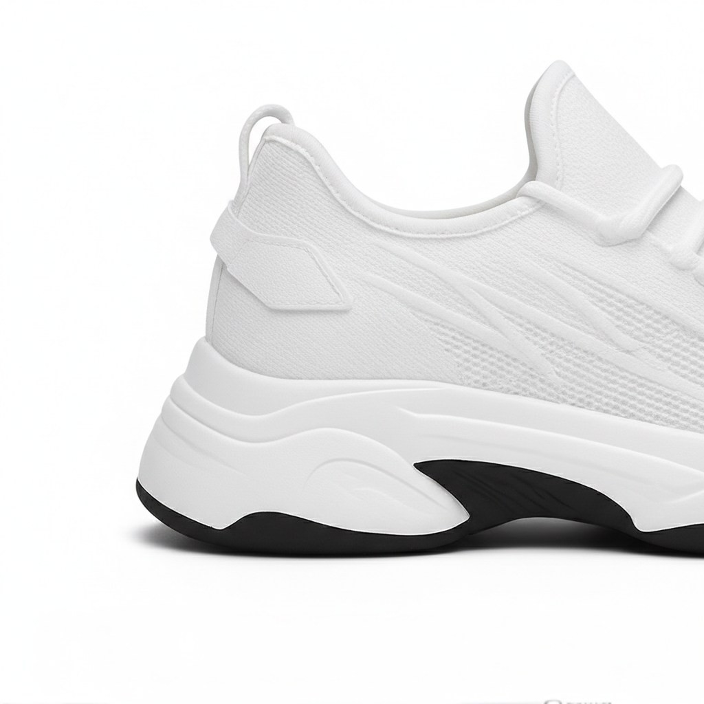 Sneakers Uomo con Rialzo Interno Suola Sagomata Comfort
