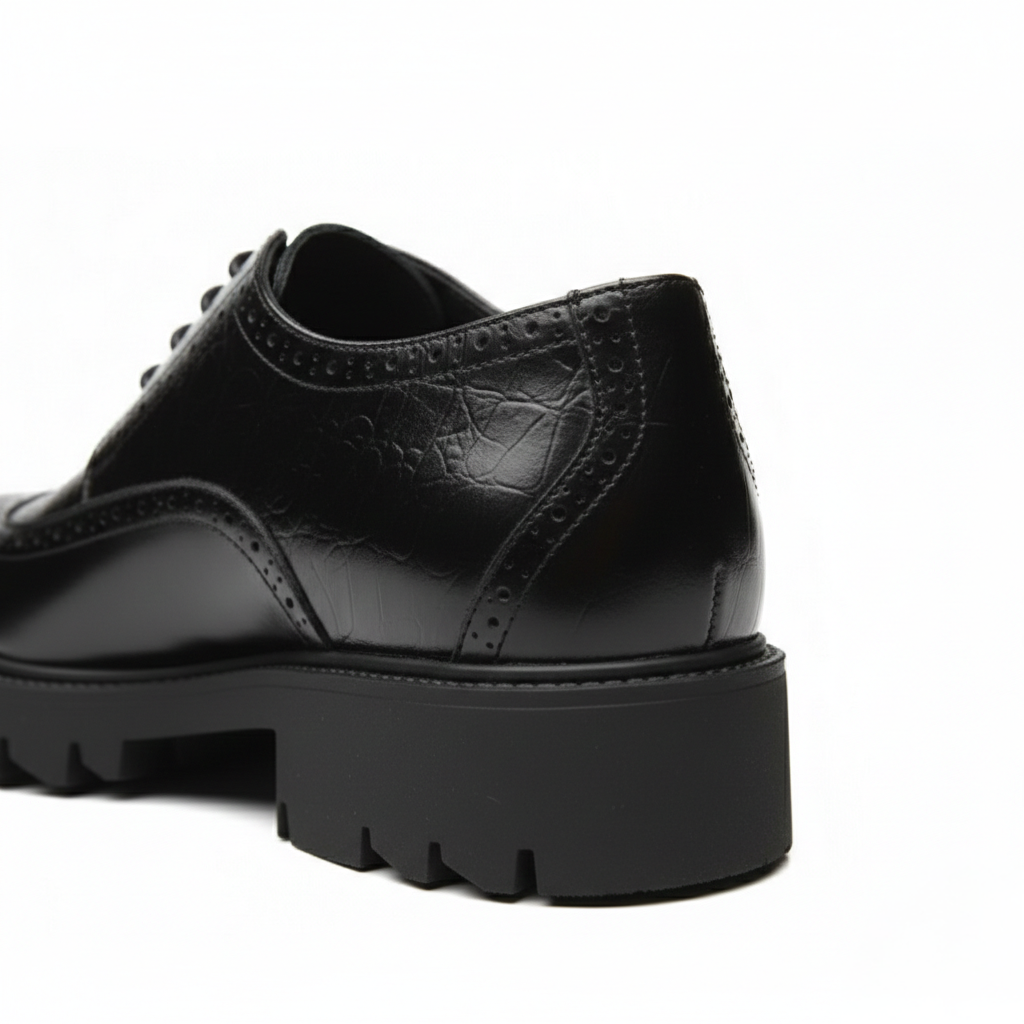 Scarpa con Rialzo Invisibile Vestibilità Ergonomica Uomo