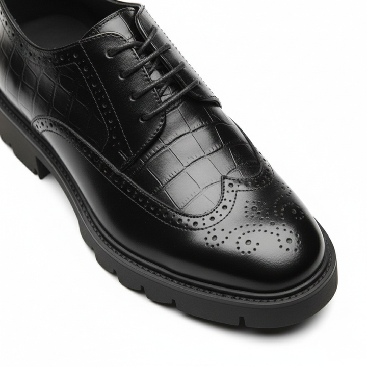 Scarpa con Rialzo Invisibile Vestibilità Ergonomica Uomo