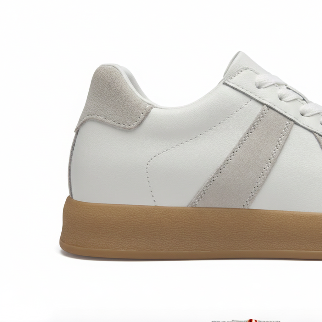 Sneakers Uomo con Rialzo Interno Inserti Laterali Comfort