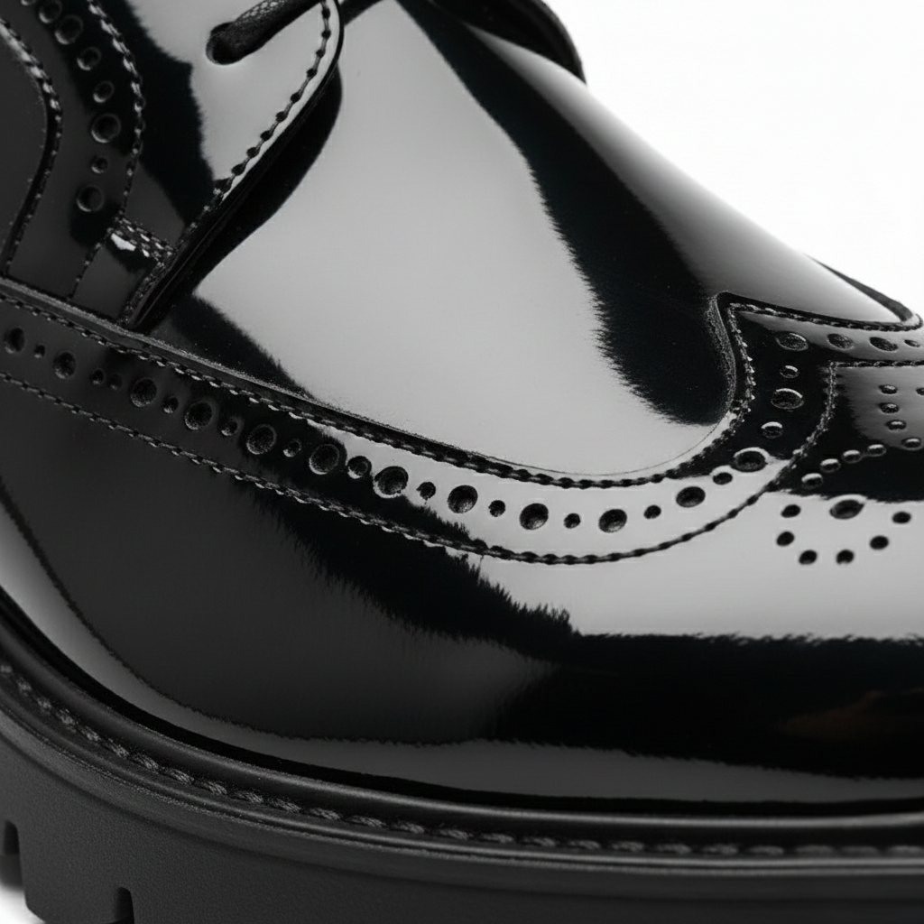 Scarpa Uomo con Rialzo Comfort Prolungato Classica